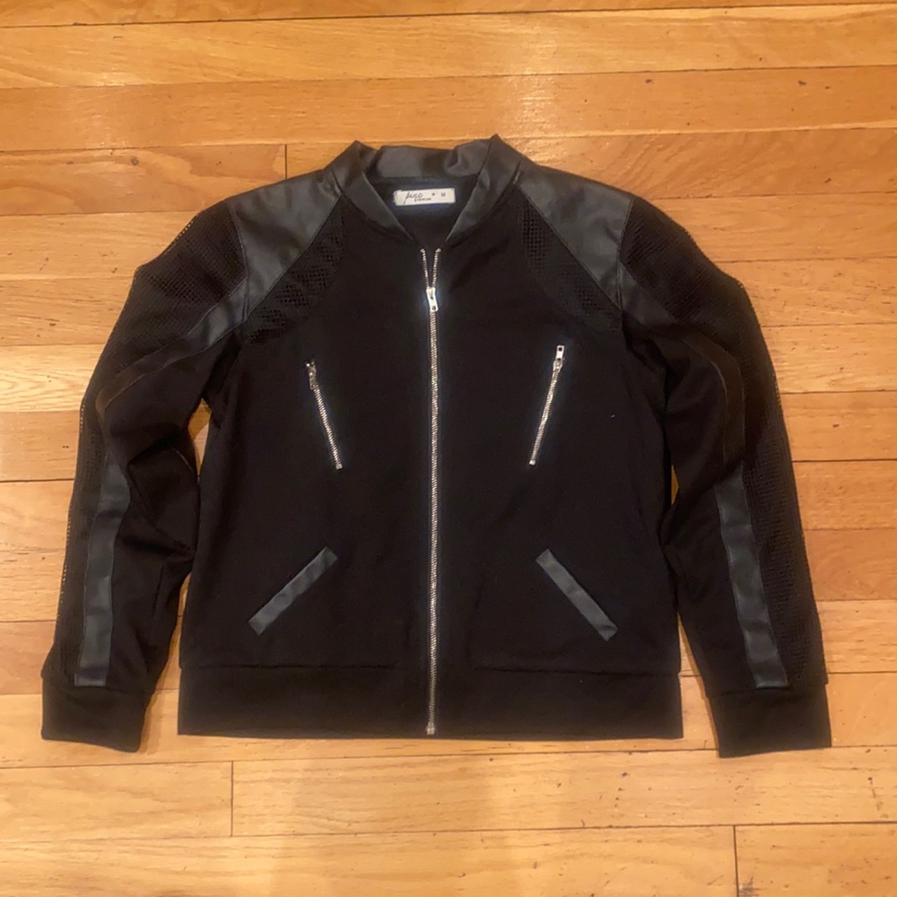 Girls zip up light weight jacket